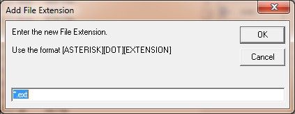 add file extension